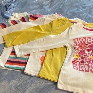 Set of 5 Epic Threads Kids Long Sleeve Tees